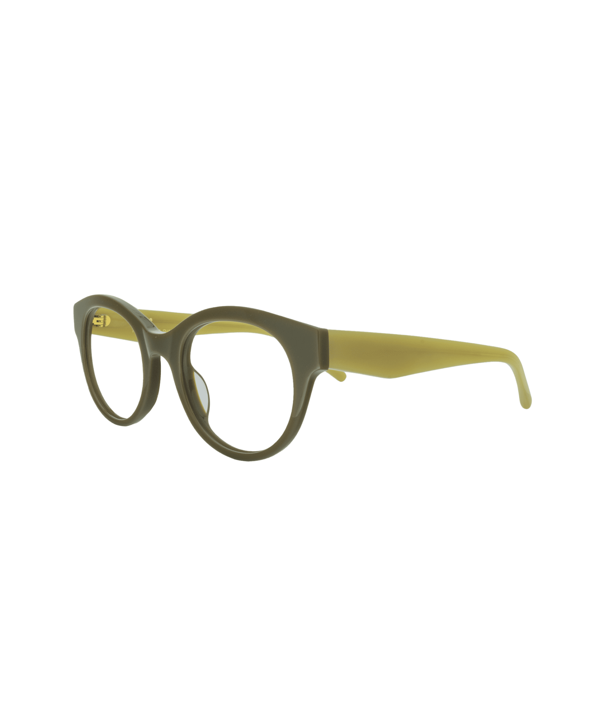 Osez une monture qui ne passe pas inaperçue grâce à son look surdimensionné résolument tendance. Son devant kaki, rehaussé de branches jaunes, crée un contraste original et lumineux qui apporte du caractère à chaque tenue. Légère et confortable, elle est idéale pour les amateurs de mode qui apprécient les styles contemporains, créatifs et affirmés.